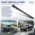 Miniatyrbilde 5 av 5: 7-tommers antenne for 2011-2022 Jeep Cherokee Grand Cherokee Dodge Durango Dart Journey Chrysler 200 Ac