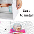 Miniatyrbild 3 av 5: 4,7 tums tyst hamsterhjul, hamsterleksaker för hamsterbur, supertyst snurrande träningshjul