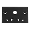 Miniatyrbild 3 av 5: 2x C-balk Facemonterings Platta Skruvände Face Fixeringsplatta Graveringsmaskin Cnc Tillbehör Öppen So