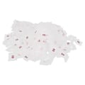 Miniatyrbillede 1 af 5: 1000 stk. 5,5 x 7 cm Pyramide Tepose Filter Nylon Transparent Tepose