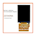 Miniatyrbild 2 av 5: Nukleär Strålningsdetektor LCD-Skärm 240x320 Färgskärm 2,8 Tum Testare Display Nukleär Strålning