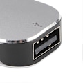 Pikkukuva 5 / 5: Telakointiasema 3 in 1 Type C uros - Mini DP USB A Type C naaras USB C -telakka Windowsille Androidille OS X:lle YEMMA