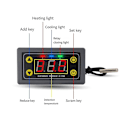Miniatyrbillede 4 af 5: Xy-wt02 Fjernbetjent Wifi Temperaturregulator Højpræcisionstemperaturmodul Køling Varme App Temperaturindsamler,a