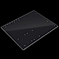 Miniatyrbilde 3 av 4: Åpen Ramme Transparent Akryl Overlock Datamaskinkabinett DIY Base Stativ For ATX Hovedkort YEMMA