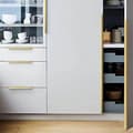 Miniatyrbild 3 av 5: 5-pack Moderna Finger Edge Drag Möbelhandtag Lådhandtag Guld