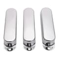 3 stk. Krom Metal Forseglet ST Strat Guitar Pickup Dæksler 3 Lukkede Single Coil Pickup Dæk til