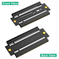 Miniatyrbillede 5 af 5: PCI-e X16 Hun-Til-Hun Adapter Stikforbindelse PCI Express 3.0 16x Til 16x Forlænger Riser Konverter PC
