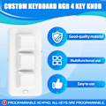 Miniatyrbillede 4 af 5: MK321U Programmerbart Makro Mini Tastatur 3 Tilstande Mekanisk Tastatur Gaming Keypad til Spil Multimedia