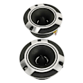 Pikkukuva 2 / 5: 2kpl 150W Koaksiaali Autokaiutin Korkea Herkkyys Stereo Surround Hopea Musta Autokaiutin Auton Audiojärjestelmiin YEMMA