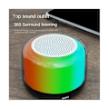 Miniatyrbild 5 av 5: Bluetooth 5.2 Datorhögtalare Bluetooth-högtalare Bluetooth-högtalare Andningslampa Transparent Lapt