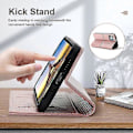 Miniatyrbillede 2 af 5: Etui til iPhone 13 Pro Max med kortholder, pink PU læder etui, flip wallet til Apple iPhone 6,7 tommer