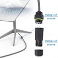Pikkukuva 4 / 5: SPX-liitin RJ45-adapteriin Ammattikäyttöön IP68 Vedenpitävä 1200Mbps Starlink Ethernet -adapteri Starlink-kaapeliin Starlink Gen2 -lautasantennille