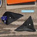 Miniatyrbillede 5 af 5: Zelda Ocarina Alt I C 12 Huller Med Halsrem/The Legend Of Zelda Sangbog/Gaveæske/Håndformet Displaystand/Sort Beskyttelsestaske
