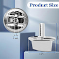 Miniatyrbilde 2 av 5: 5 stk. 5304525746, A03546301/02/03 Erstatningsknapper for gasskomfyrtopp for -Komfyr FFGC3026SSD