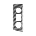 Miniatyrbilde 5 av 5: For 2015 2016 2017 2018 2019 Karbonfiber Konsoll Tennlighter Panel Trim Klistremerke Tilbehør