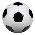 Miniatyrbillede 1 af 5: Størrelse 5 Professionelle Træningsfodbolde PU Læder Sort Hvid Fodbold Målhold Atch Træningsbolde