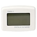Miniatyrbilde 5 av 5: Blått Baklys Digitalt LCD Voltmeter Panel Spenningstester EU Plugg Dm55-1 Ac 80-300v
