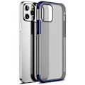 Pikkukuva 1 / 4: Bavurmak iPhone 13 TPU+PC Laser Silikon Kotelo - Sininen