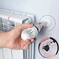 Miniatyrbillede 5 af 5: Radiator Roset Rørafdækning Til Radiatorvarme VVS Væghulafdækning Gulv 16 Mm / 20 Mm / 25 Mm 24 stk. Triomphe (hvid)