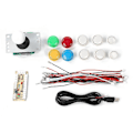 Pikkukuva 1 / 4: CY-822A DIY Arcade-pelipainikkeet Taistelujoystick-ohjainpaketti Rapsberry PI PC YEMMA:lle
