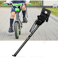 Miniatyrbillede 3 af 5: Justerbare Legerings Støtteben - Enkelt-Side Cykelstøtteben, Robust til 12 14 16 18 tommer