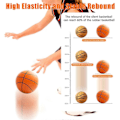 Miniatyrbild 5 av 5: Skum Basketboll, Inomhus Hög Densitet Träningsbasketboll 3D Textur Tyst Studs Ingen Buller Boll för