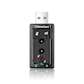 Pikkukuva 3 / 5: Virtuaalinen 7.1-kanavainen äänikortti Ulkoinen USB 2.0 Audio Mic Kaiutinsovitin Mikrofoni Stereo 3,5 mm:n liitäntä Kuulokemikrofoni Äänikortti