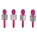 Miniatyrbillede 3 af 5: Karaoke Mikrofon med Højttaler og Bluetooth Pink