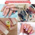 Miniatyrbillede 3 af 5: 2 æsker negle tørrede blomster, neglekunst dekorations manicure dekor blandede tørrede blomster - Style2
