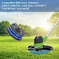 Miniatyrbillede 2 af 5: Linespole til kanttrimmer, 1,65 mm Dia Dobbelt Line 8,3 m Lang Greenworks Trimmerspole Have Græstrimmer Line Til 40v Plænetrimmere G40lt G40ltk2 G40