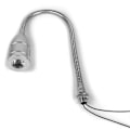 Miniatyrbillede 1 af 5: 3WAC 12V 24V LED Værktøjslampe Fleksibel 30cm LED Værkstedslampe Sølv til CNC Maskine Reparation Svejsning