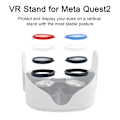 Miniatyrbild 4 av 5: Magnetiska Glasögonbågar Snabb Demontering VR-Linser Insatser Skydda Display Ögon Stabil Hållning VR-Glasögonbågar för Meta Quest2