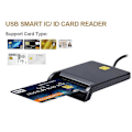 Miniatyrbillede 5 af 5: USB Smart Card Reader til Bankkort IC/ID EMV Kortlæser Høj Kvalitet til Windows 7 8 10 Linux OS USB-CCID ISO 7816