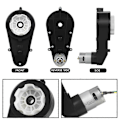 Miniatyrbild 4 av 5: 12V Barn Elbil Växellåda 30000RPM Motor 2st Elektrisk Motor Växellåda Motorcyklar Hög Hastighet RS555 Drivmotor