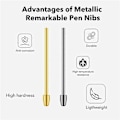 Miniatyrbilde 5 av 5: Metall Nibber/Spisser Erstatningstips for Remarkable 2, Remarkable Pennespisser for Marker 1/2 Stylus Marker Penn Pluss