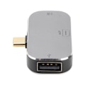 Pikkukuva 2 / 5: Telakointiasema 3 in 1 Type C uros - Mini DP USB A Type C naaras USB C -telakka Windowsille Androidille OS X:lle YEMMA