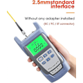 Miniatyrbilde 3 av 5: Fiberoptisk fotometer optisk kabeltester fiberoptisk tester -70 Dbm til +10 Dbm