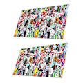 Miniatyrbilde 1 av 4: 2x Vannoverføringsfilm Hydrographics Hydro Dipping Kit Gris Opptaker Graffiti 0,5x2m