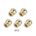 Miniatyrbilde 4 av 4: 5x Brenner Gasskomfyr LPG Konverteringssett Dyser Propandyser 70 87 70 50 102 Komfyrtopper Gasskomfyr Gassdyser