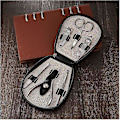 Miniatyrbild 5 av 5: Nagelklippare Set Rostfritt Stål Manikyrklippare Nageltänger Portabelt Set 8 Delar Röd Nagel Sax Set för Män och Kvinnor