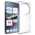 För Nothing Phone (3a) Pro Transparent Fodral Vattenmärkesresistent TPU Baksida