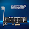 Pikkukuva 5 / 5: PCIE-M2-sovitin PCI Express 3.0 X1 NVME SSD M2 PCIE -korotussovitin, tukee 2230 2242 2260 228