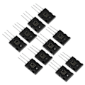 Miniatyrbillede 5 af 5: Højeffekt Matched o Transistor - 5 Par Sorte 2SA1943 2SC5200