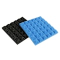 Miniatyrbillede 2 af 5: Kul Akustisk Skumfliser Lydabsorberende Skum Paneler Studie Lydpolstring 2 X 10 X 10 Tommer (sort+