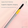 Pikkukuva 5 / 5: Galaxy Tab S7/S8 -kynän suojus, kynän suojakotelo, liukumaton, suojaava, keltainen