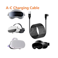 Miniatyrbilde 2 av 5: Ladekabel for Pico4/3/Quest/Quest2/ A-C Link Serial Ladekabel (5 meter)