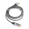 Pikkukuva 5 / 5: DisplayPort 1.4 - HDMI 2.1 -sovitinkaapeli 8K Uros - Naaras