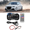 Pikkukuva 4 / 5: 5 tuuman AC220V suuritehoinen kolmen tarkoituksen kortti digitaalinen Bluetooth-auton tehovahvistin auton Bluetooth-tehovahvistin ...