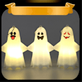Pikkukuva 5 / 5: Halloween-yön haamuvalot asetelmaan, loma-aikaan, pöytävalot sisätiloihin, LED-koristelamppu, työpöydälle