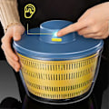 Miniatyrbillede 4 af 5: Elektrisk Salatspinner Tørremaskine Dehydrator Multifunktion Frugt Dræningskurv USB Opladning Køkken Dr